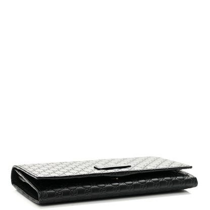 Gucci Soft Microguccissima Continental Wallet Black 4 of 8