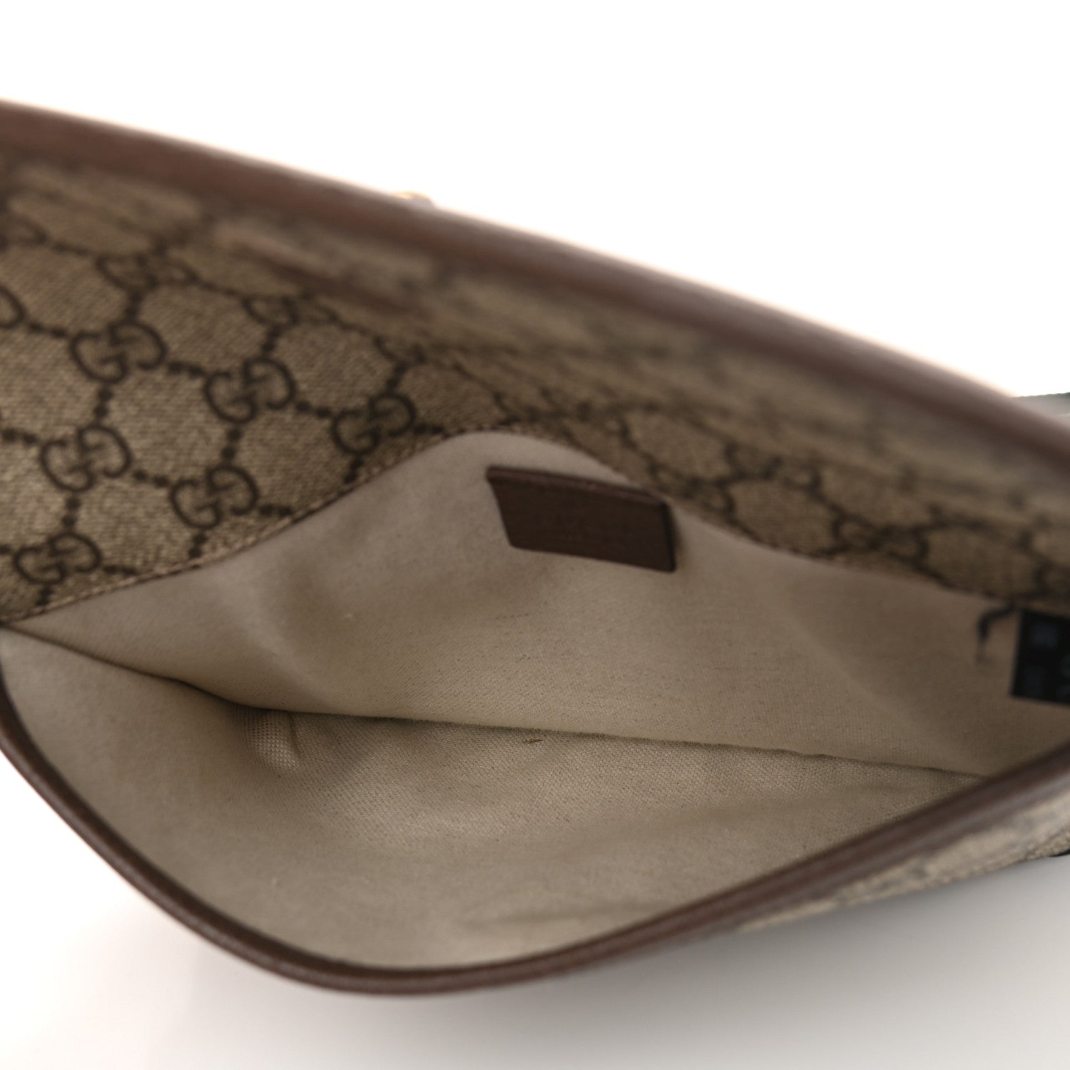 Gucci GG Supreme Monogram Neo Vintage Web Belt Bag Brown 5 of 12