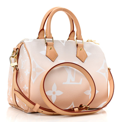 Louis Vuitton Monogram Giant By The Pool Speedy Bandouliere 25 Brume 3 of 11