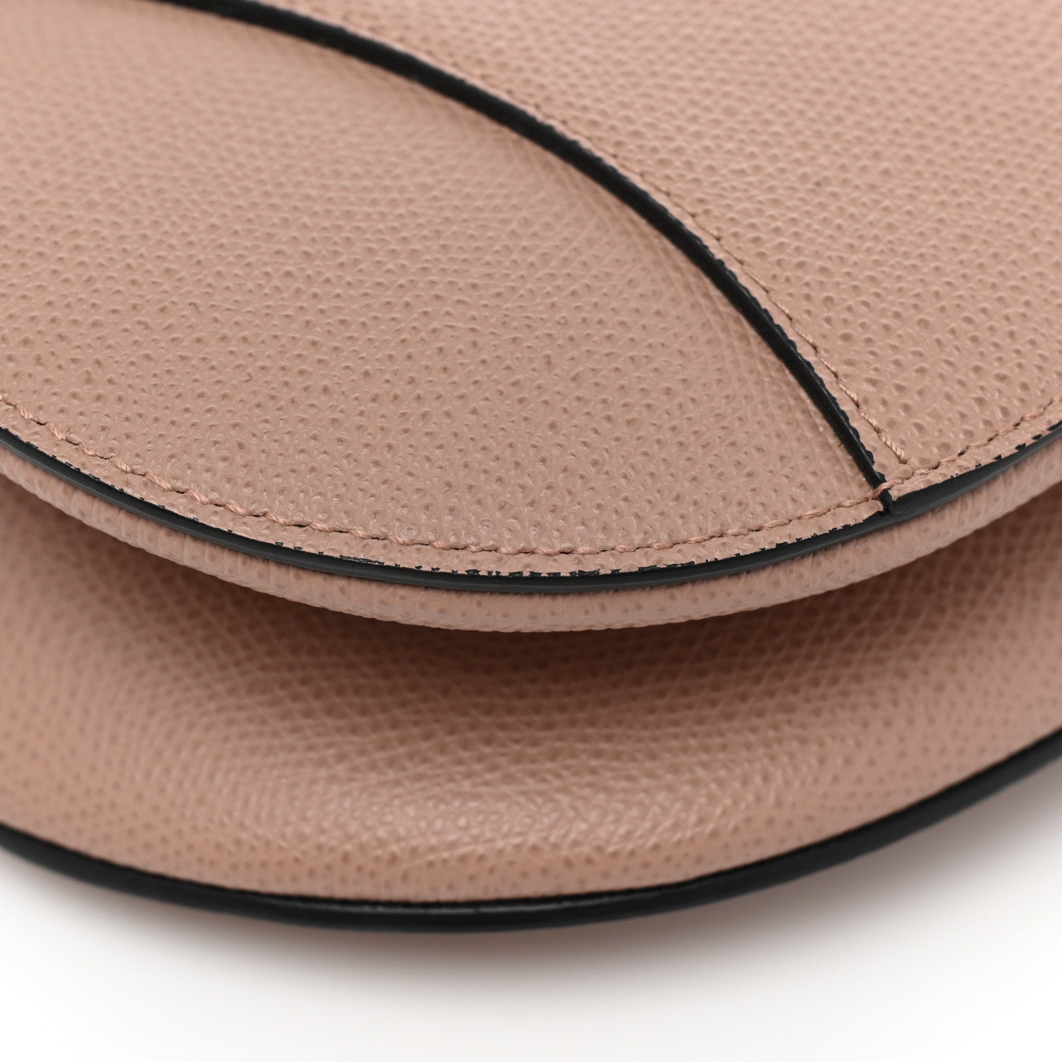 Christian Dior Grained Calfskin Saddle Bag Fard 11 of 15