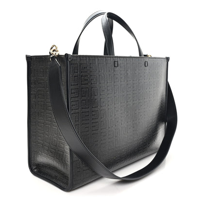 Givenchy 4G Coated Canvas Logo Medium G-Tote Black 3 of 11