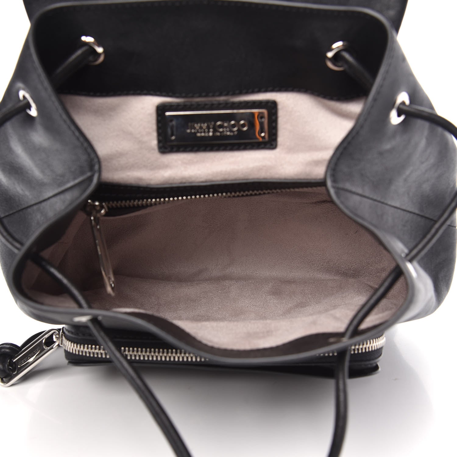 Jimmy Choo Lambskin Suki Studded Backpack Black 4 of 9