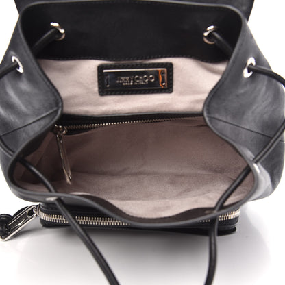 Jimmy Choo Lambskin Suki Studded Backpack Black 4 of 9