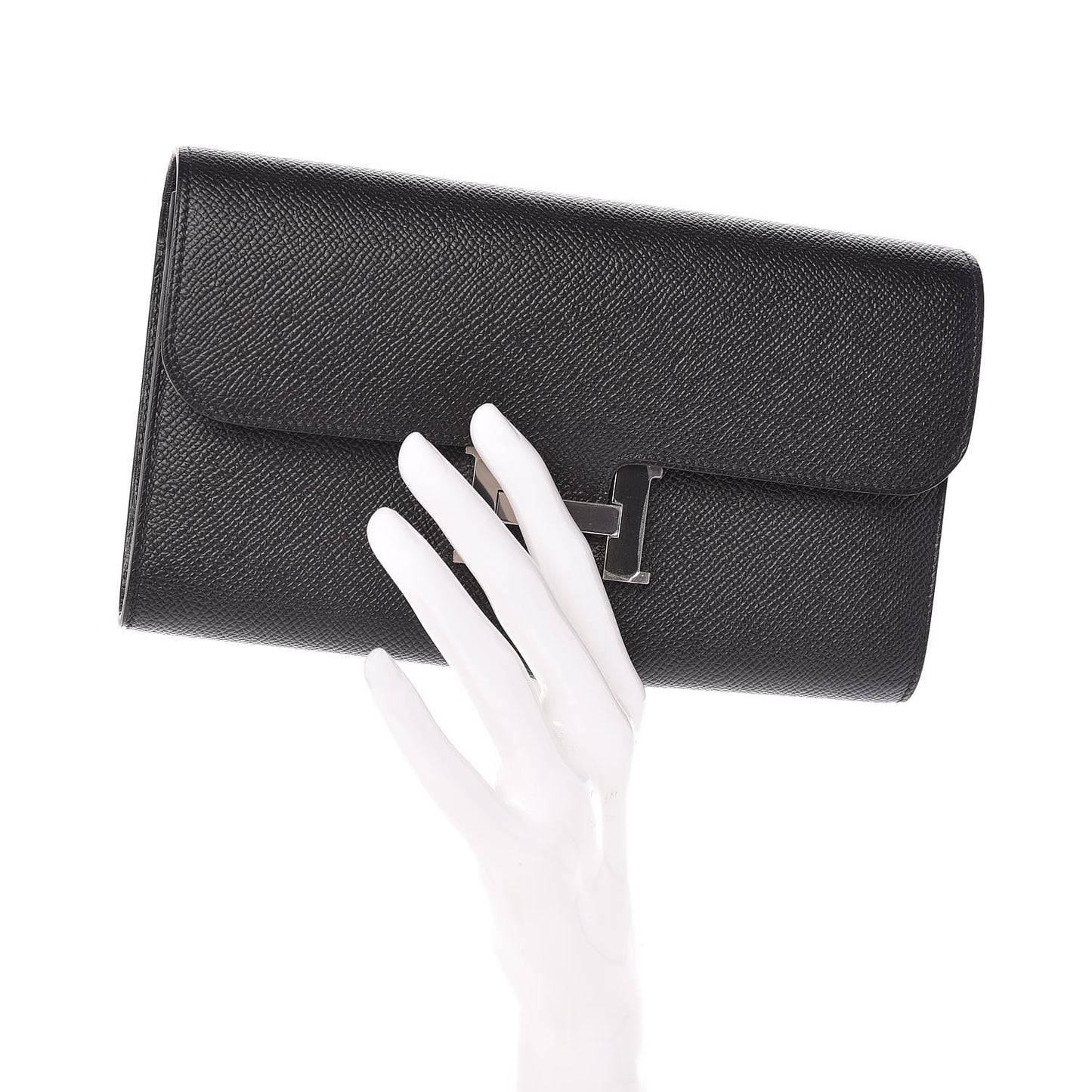 Epsom Constance Long Wallet Black