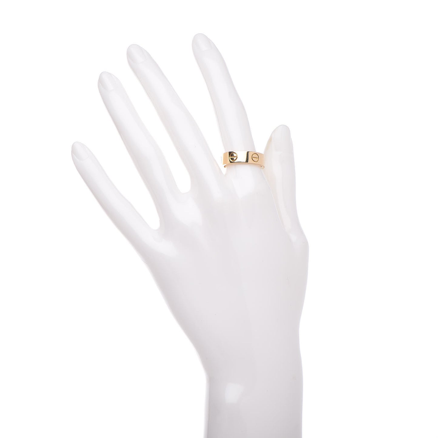 18K Yellow Gold 5.5mm LOVE Ring 54 6.75