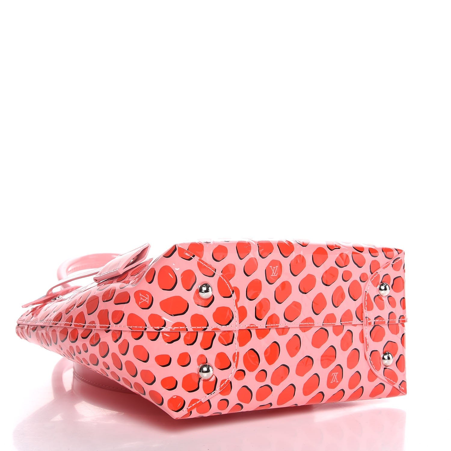 Louis Vuitton Vernis Jungle Dots Open Tote Sugar Pink Poppy 4 of 7