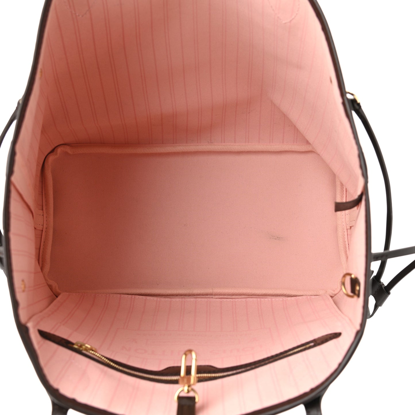Damier Ebene Neo Neverfull MM Rose Ballerine