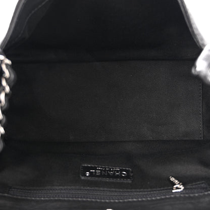 Chanel Calfskin Diamond Stitch Accordion Flap Black 5 of 13