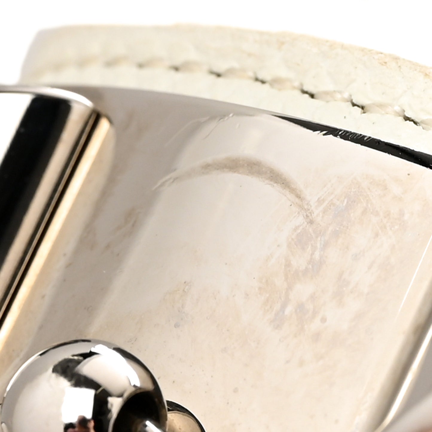 Epsom Collier De Chien CDC Bracelet S White
