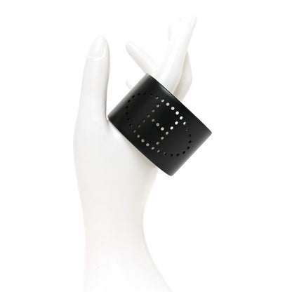 Hermes Aluminium Evelyne Sunset Cuff Bracelet T2 Black 2 of 4