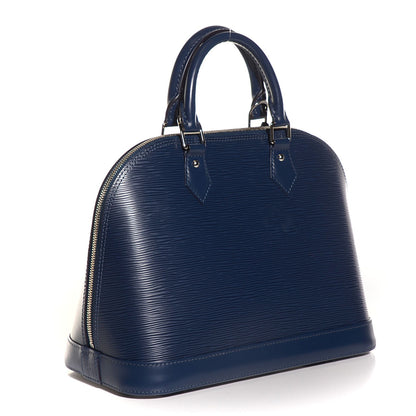 Louis Vuitton Epi Alma PM Indigo 3 of 7