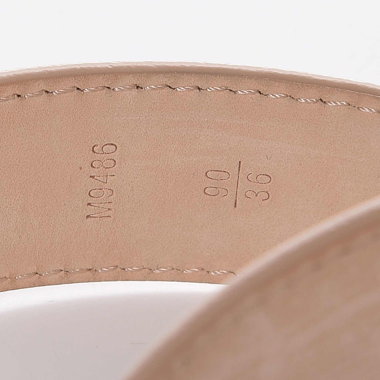 Louis Vuitton Epi Comete Belt 90 36 Dune 9 of 11