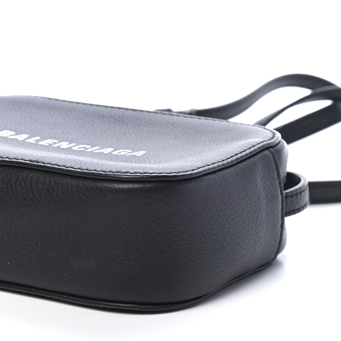 Calfskin Logo XS Everyday Camera Bag Black
