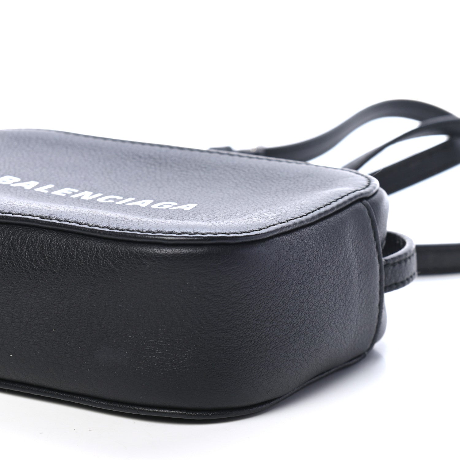 Balenciaga Calfskin Logo XS Everyday Camera Bag Black 8 of 8