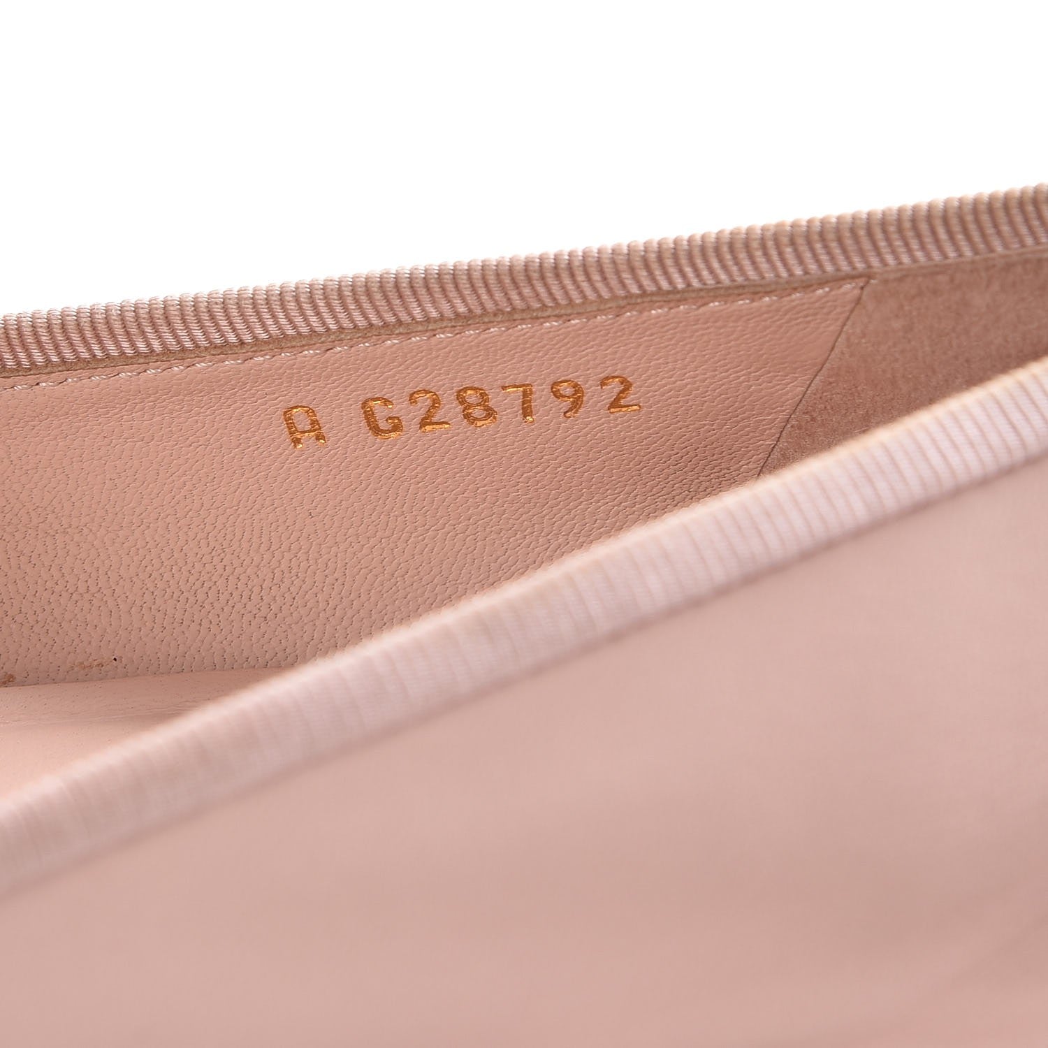 Chanel Lambskin Patent Cap Toe CC Ballerina Flats 37 Rose Clair 25 of 30