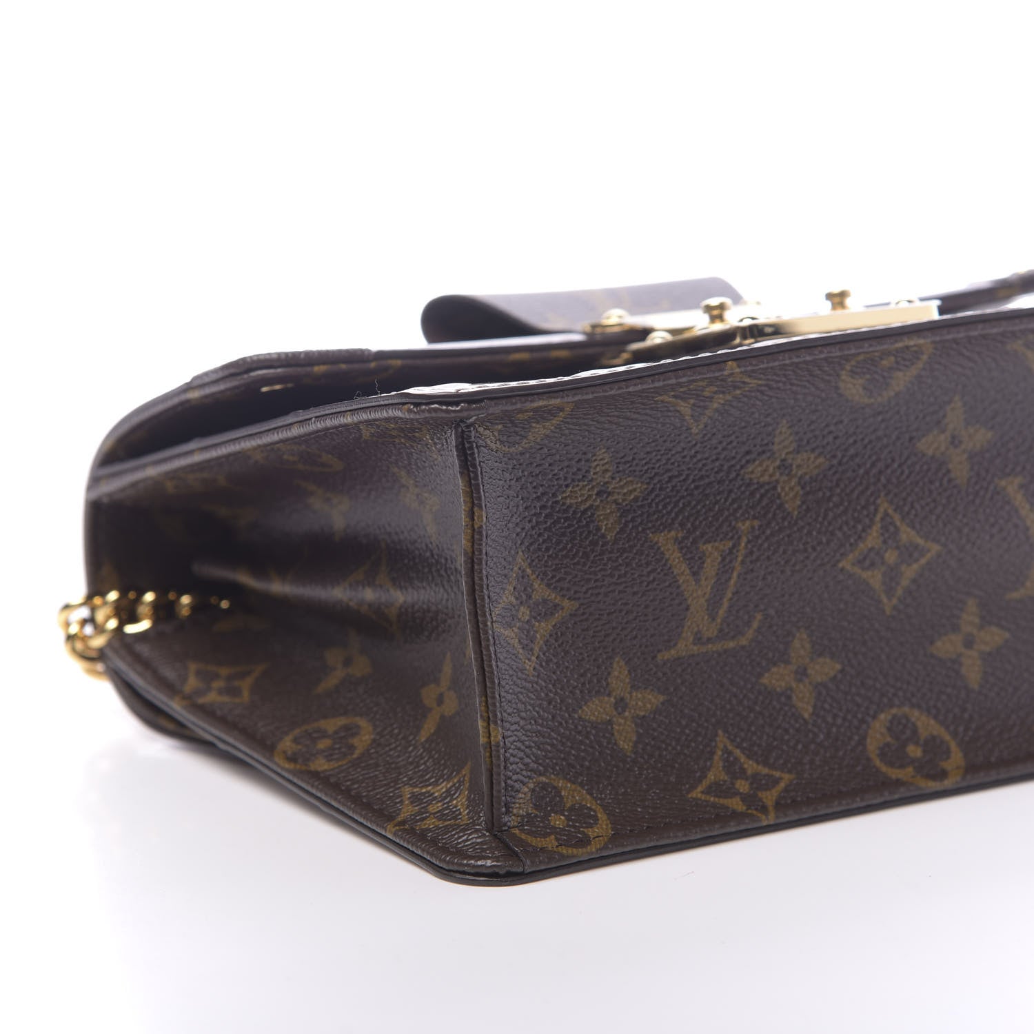 Louis Vuitton Vernis Epi Monogram Wynwood Metallic Taupe Grey 7 of 9