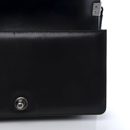 Chanel Calfskin Quilted Medium Boy Flap Black 13 of 15