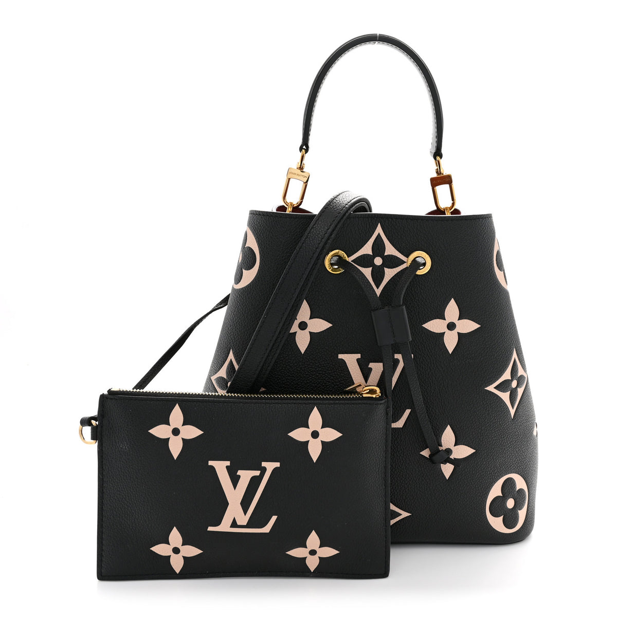 Empreinte Monogram Giant Neonoe MM Black Beige