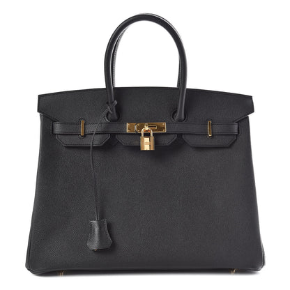 Hermes Epsom Birkin 35 Black 1 of 31