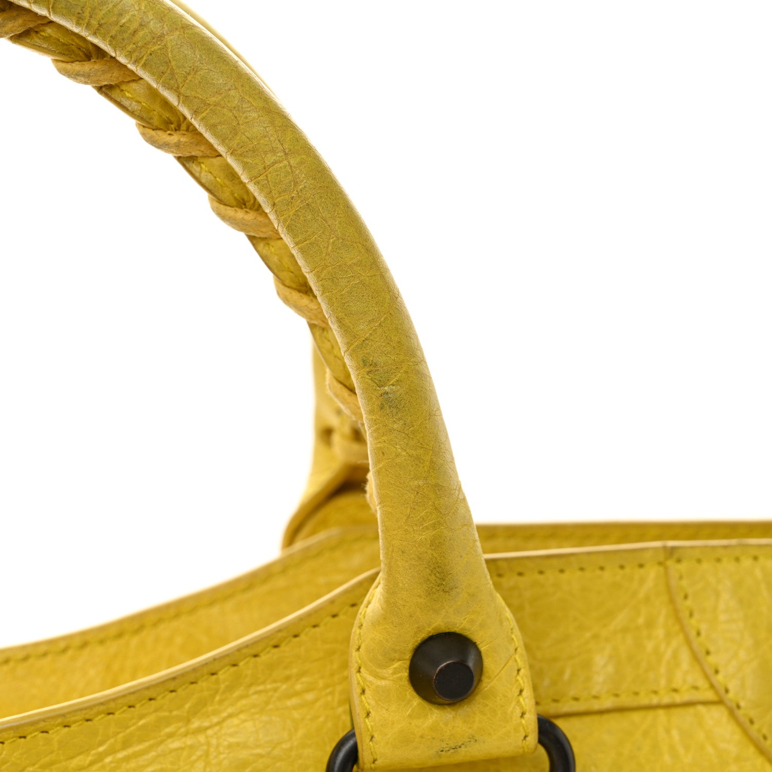Balenciaga Agneau Classic Hardware City Curry 16 of 20