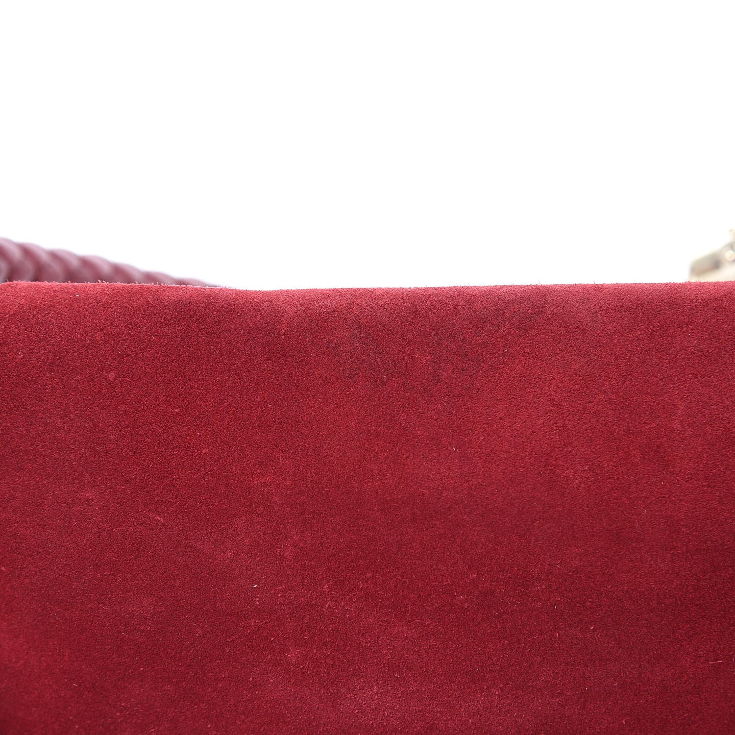 Gucci Suede Small Britt Tassel Shoulder Bag Dark Red 12 of 16