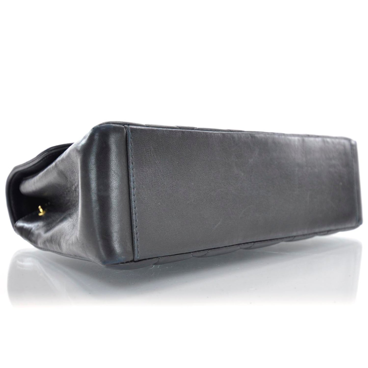 Lambskin Medium Flap Black