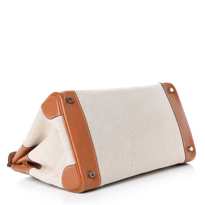 Hermes Toile Swift Birkin 35 Gold 3 of 12