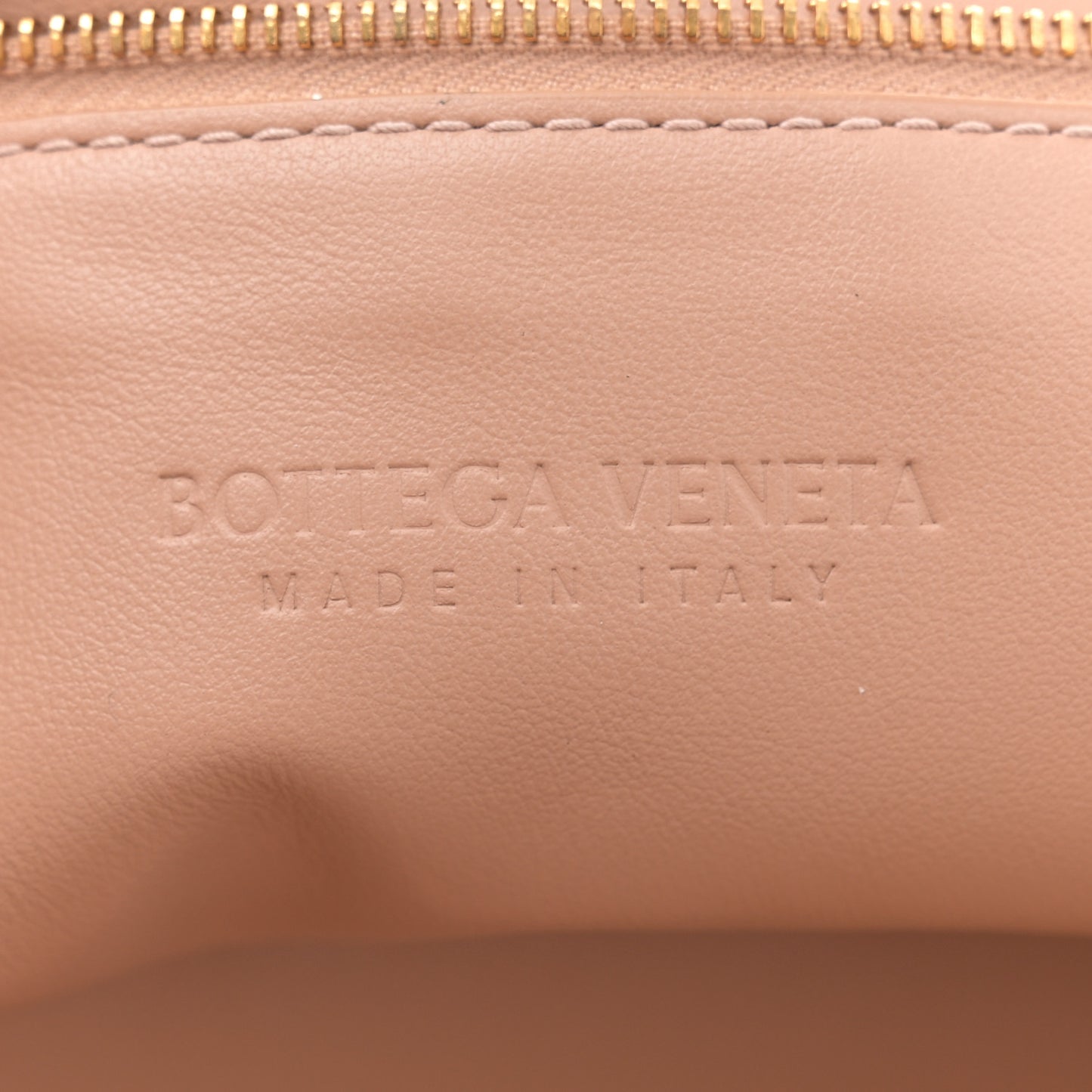 Nappa Intrecciato Tote Bag Almond