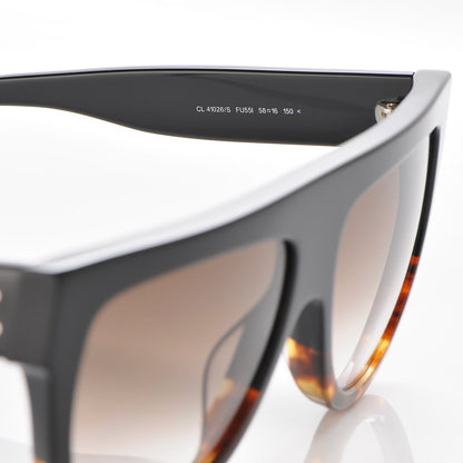 Celine Shadow Sunglasses CL 41026/S Black Havana 5 of 7