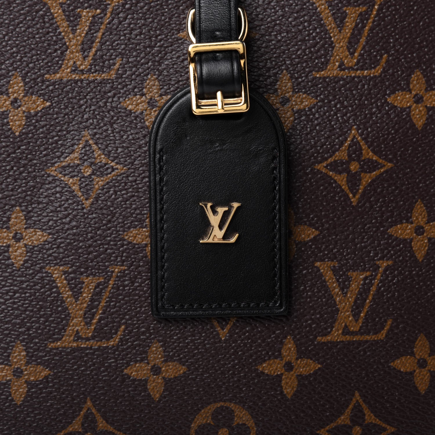 Louis Vuitton Monogram Odeon MM Black 9 of 10