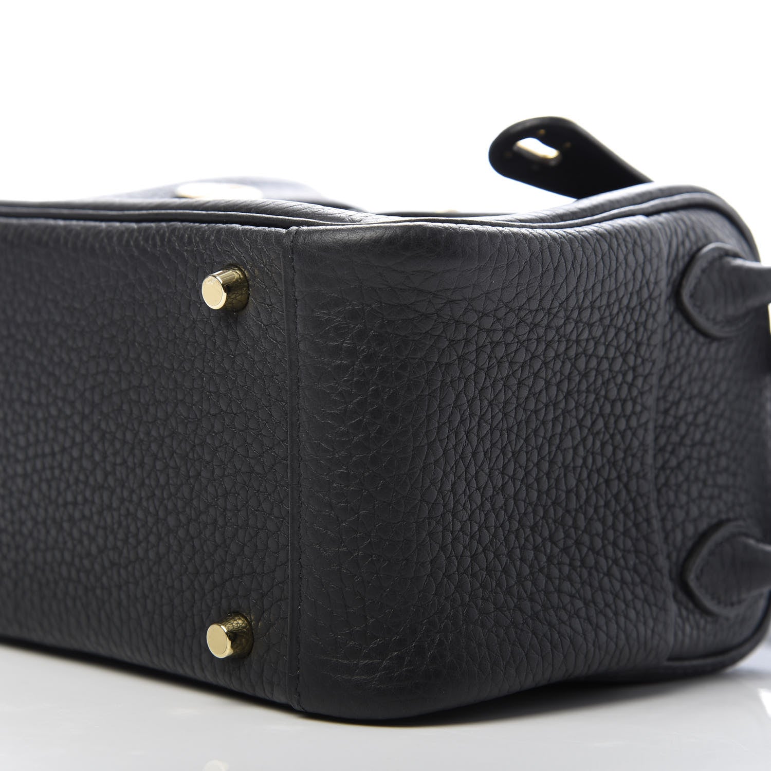 Hermes Taurillon Clemence Mini Lindy 20 Black 7 of 9