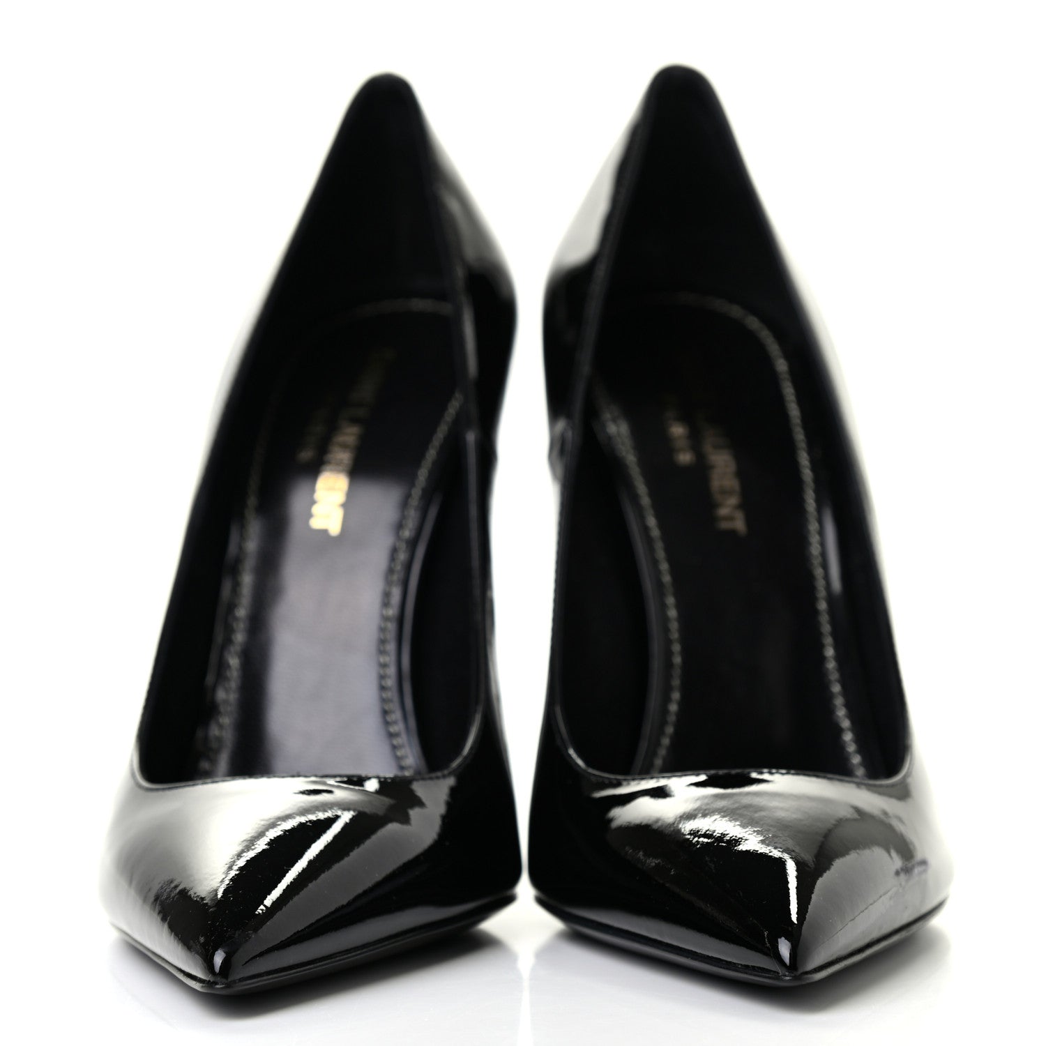 Saint Laurent Patent Opyum 110 Pumps 37.5 Black 2 of 8