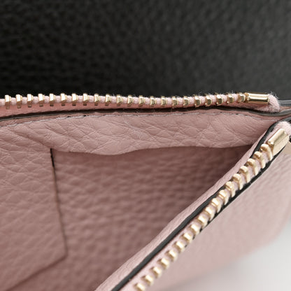 Valentino Garavani Grained Calfskin Rockstud Flip Lock Tote Black Rose Quartz 11 of 11