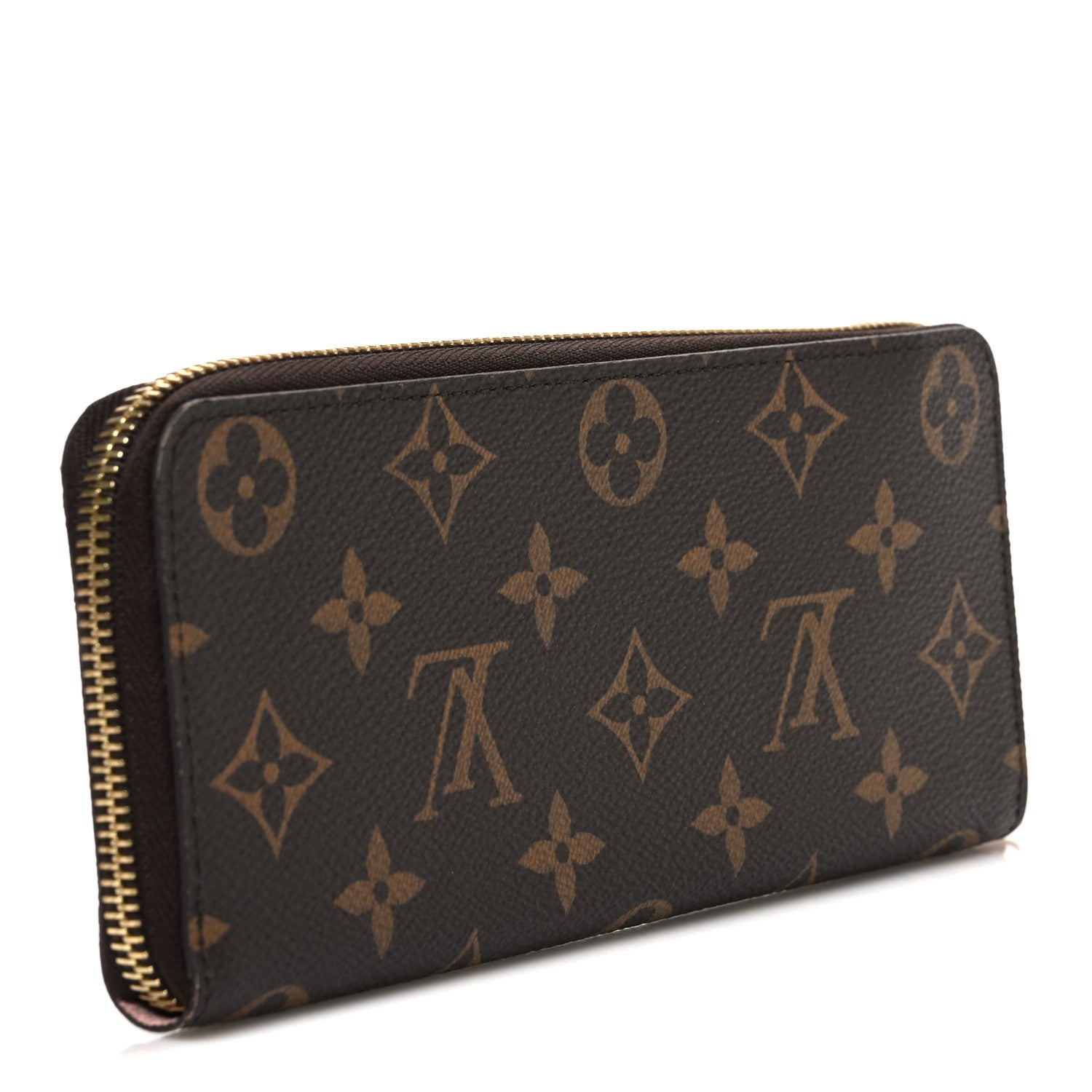 Louis Vuitton Monogram Clemence Wallet Rose Ballerine 3 of 7