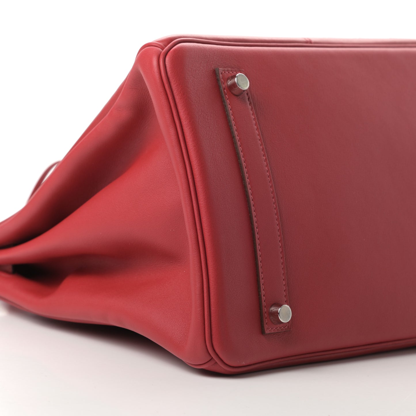 Swift Epsom Tressage Birkin 35 Rouge Piment Rouge De Coeur Rouge H