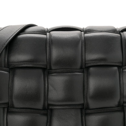 Bottega Veneta Nappa Maxi Intreccio Padded Cassette Crossbody Bag Black 8 of 10