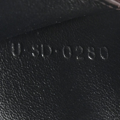 Celine Grained Calfskin Small Tri-Fold Wallet Black 7 of 7