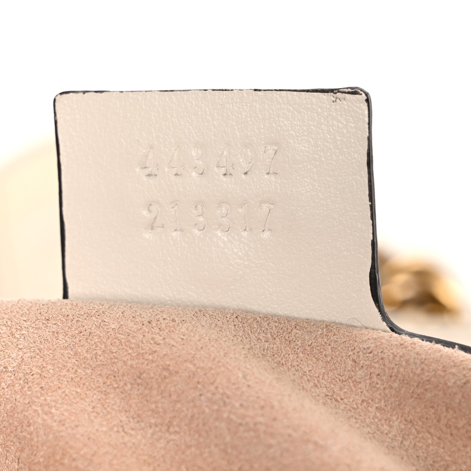 Gucci Calfskin Matelasse Small GG Marmont Shoulder Bag White 7 of 10