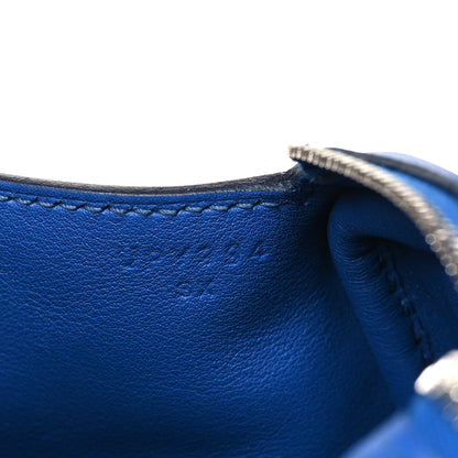 Hermes Swift Mini Lindy 20 Bleu France 7 of 10