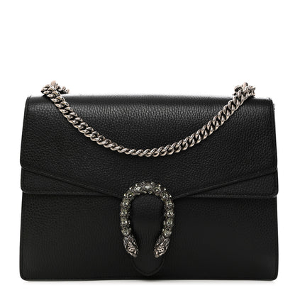 Gucci Dollar Calfskin Crystal Medium Dionysus Shoulder Bag Black Black Diamond 1 of 10