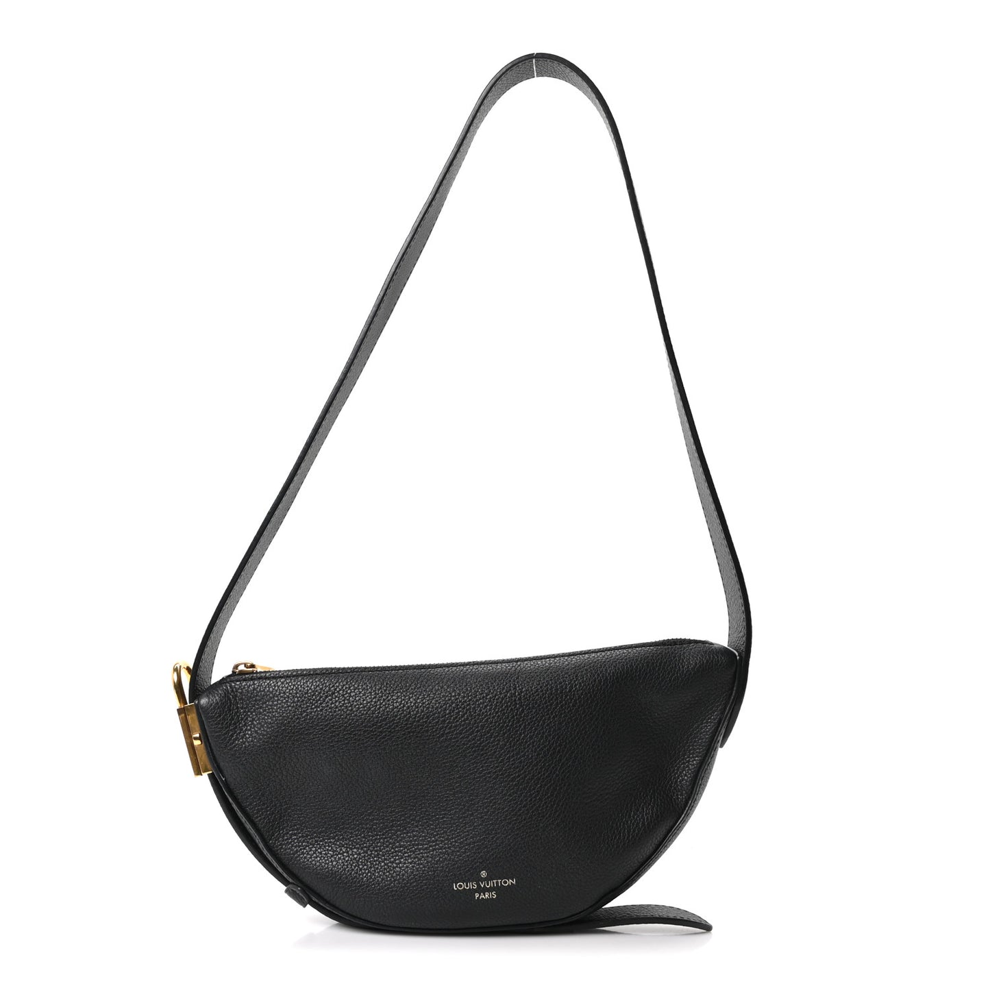 Smooth Calfskin Low Key Bumbag Black