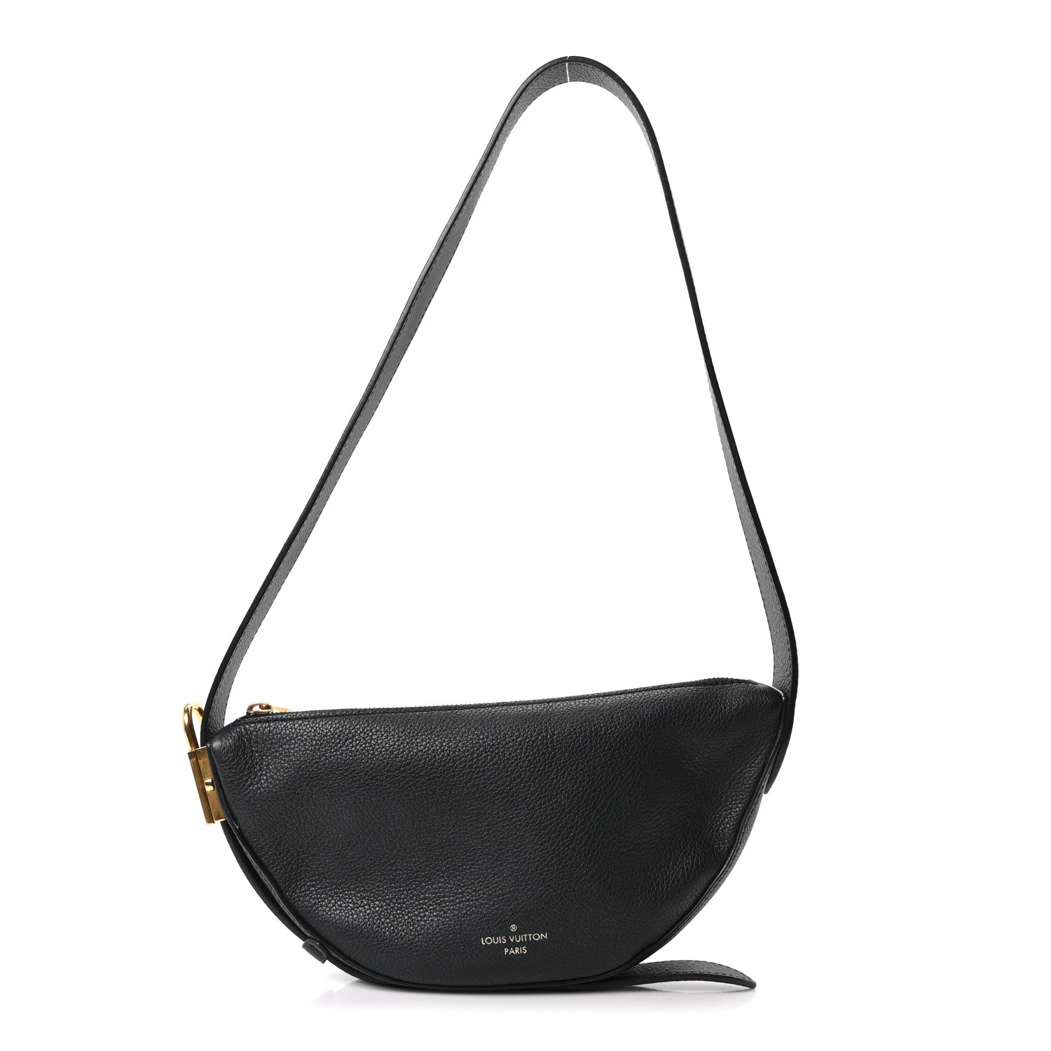 Louis Vuitton Smooth Calfskin Low Key Bumbag Black 1 of 8
