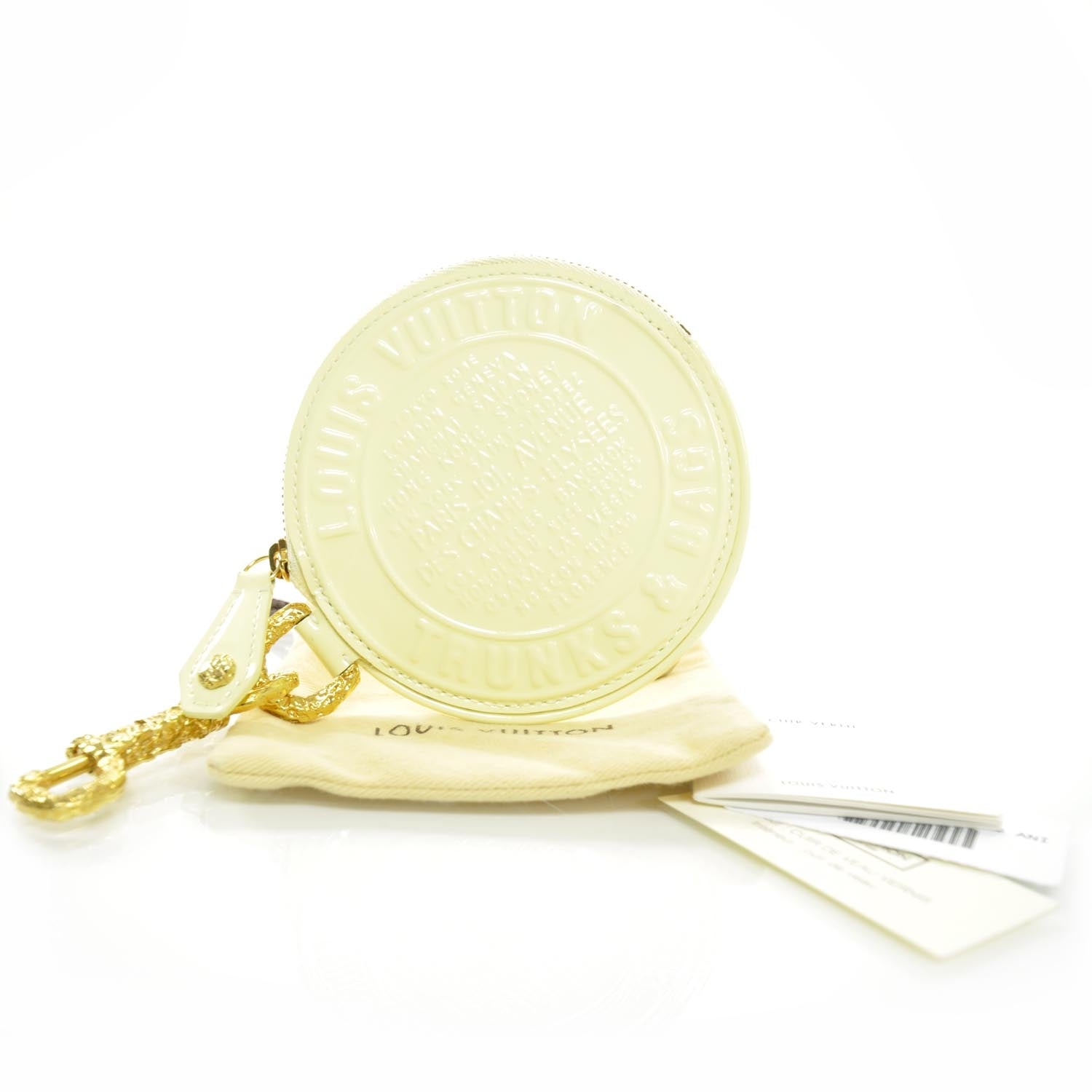 Louis Vuitton Vernis Trunks and Bags Porte-Monnaie Rond Coin Purse 2 of 7