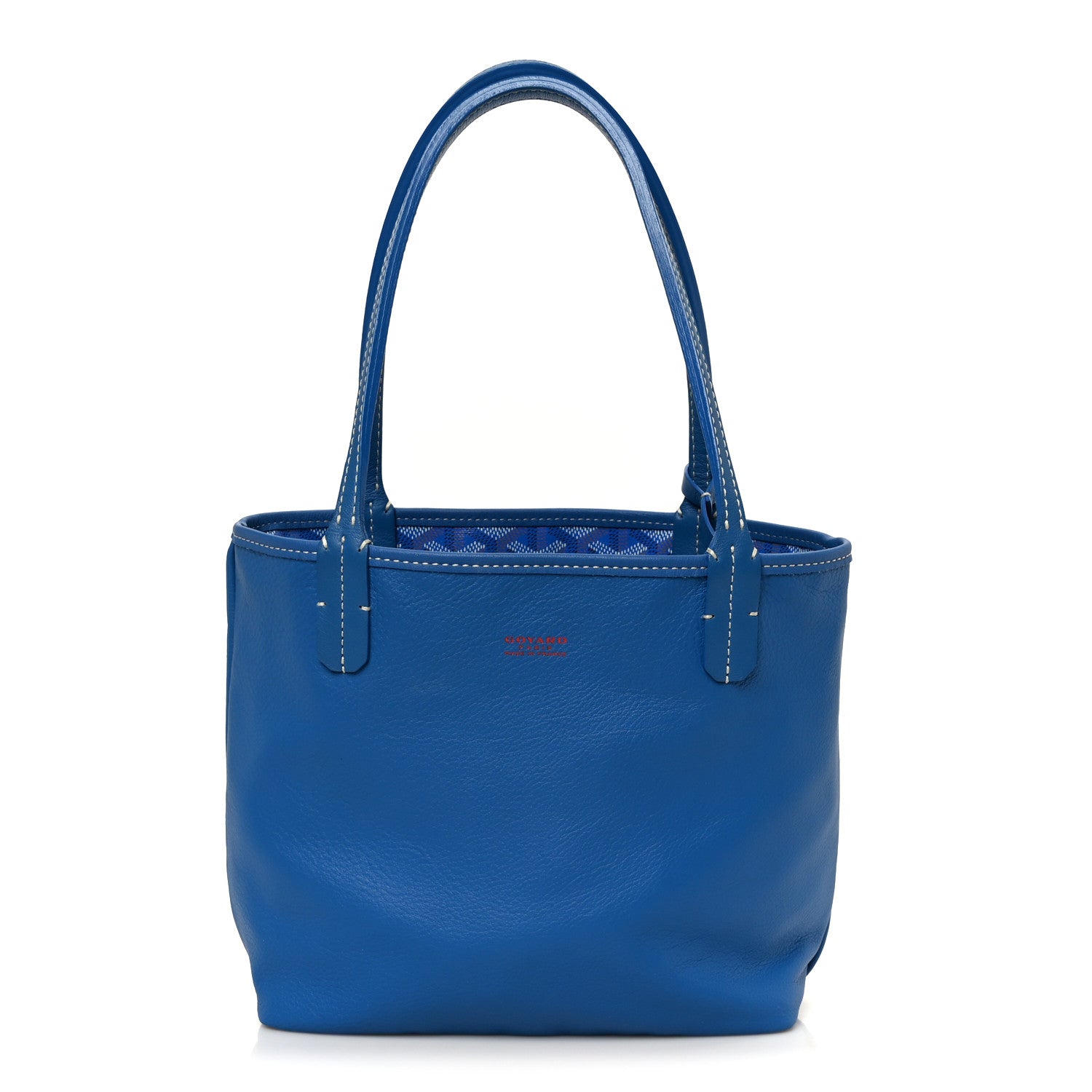 Goyard Goyardine Reversible Mini Anjou Sky Blue 3 of 20