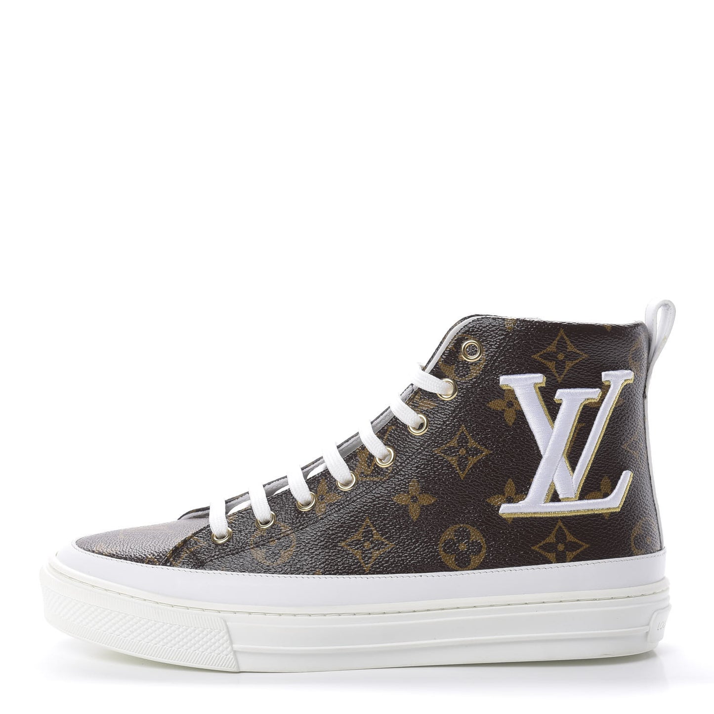 Patent Monogram Stellar Sneaker Boots 38