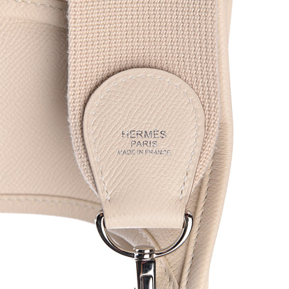 Hermes Epsom Evelyne III GM Craie 6 of 13