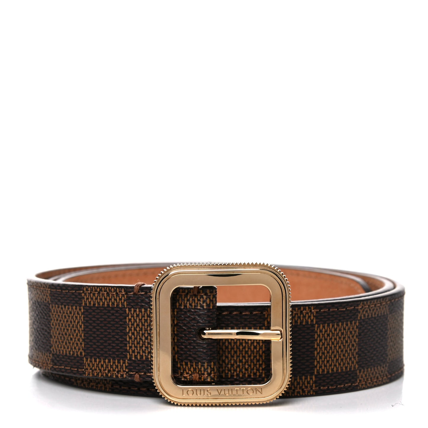 Damier Ebene Tresor Belt 90 36