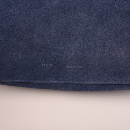 Celine Suede Medium Gourmette Ocean Blue 7 of 11
