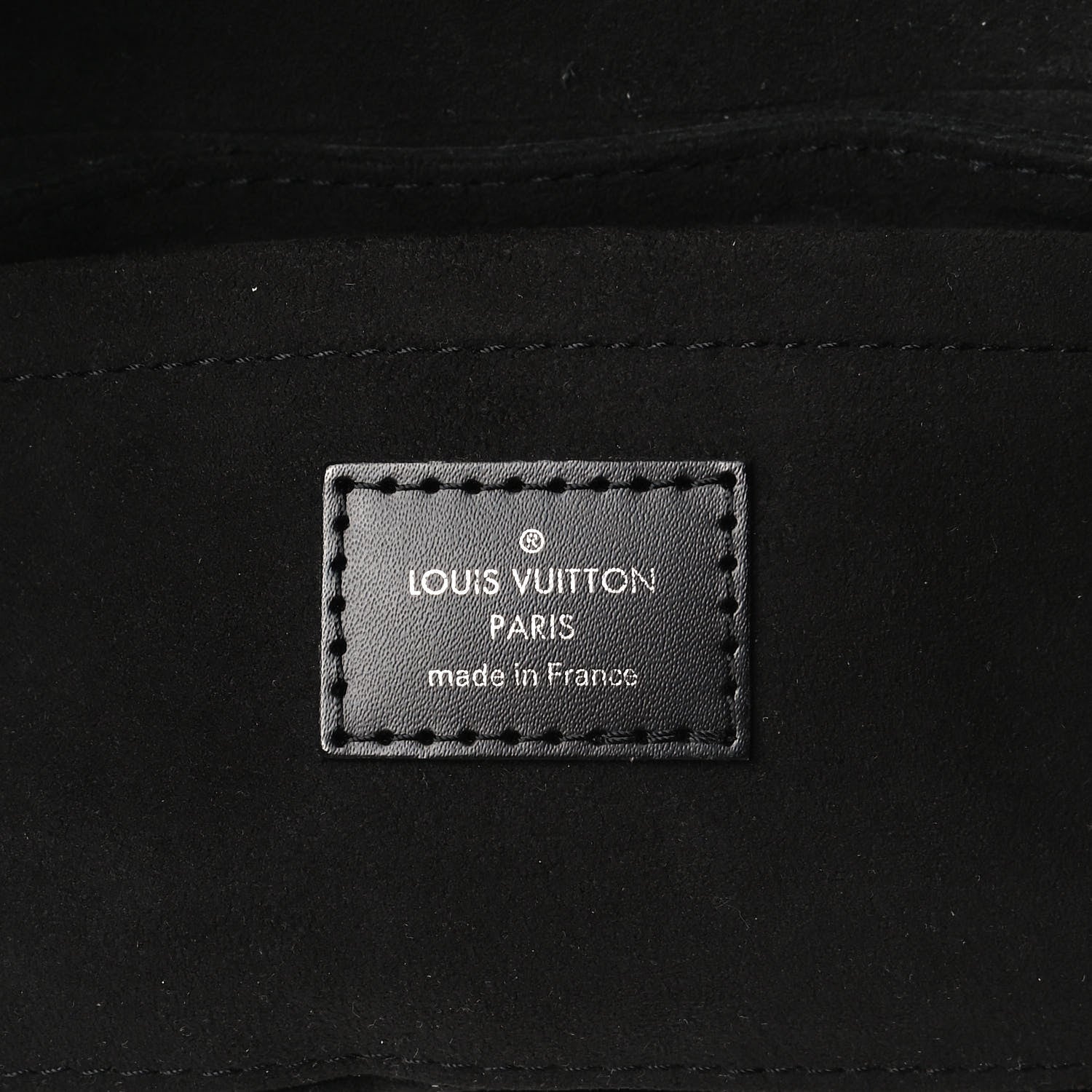 Louis Vuitton Epi Montaigne Clutch Black 6 of 13