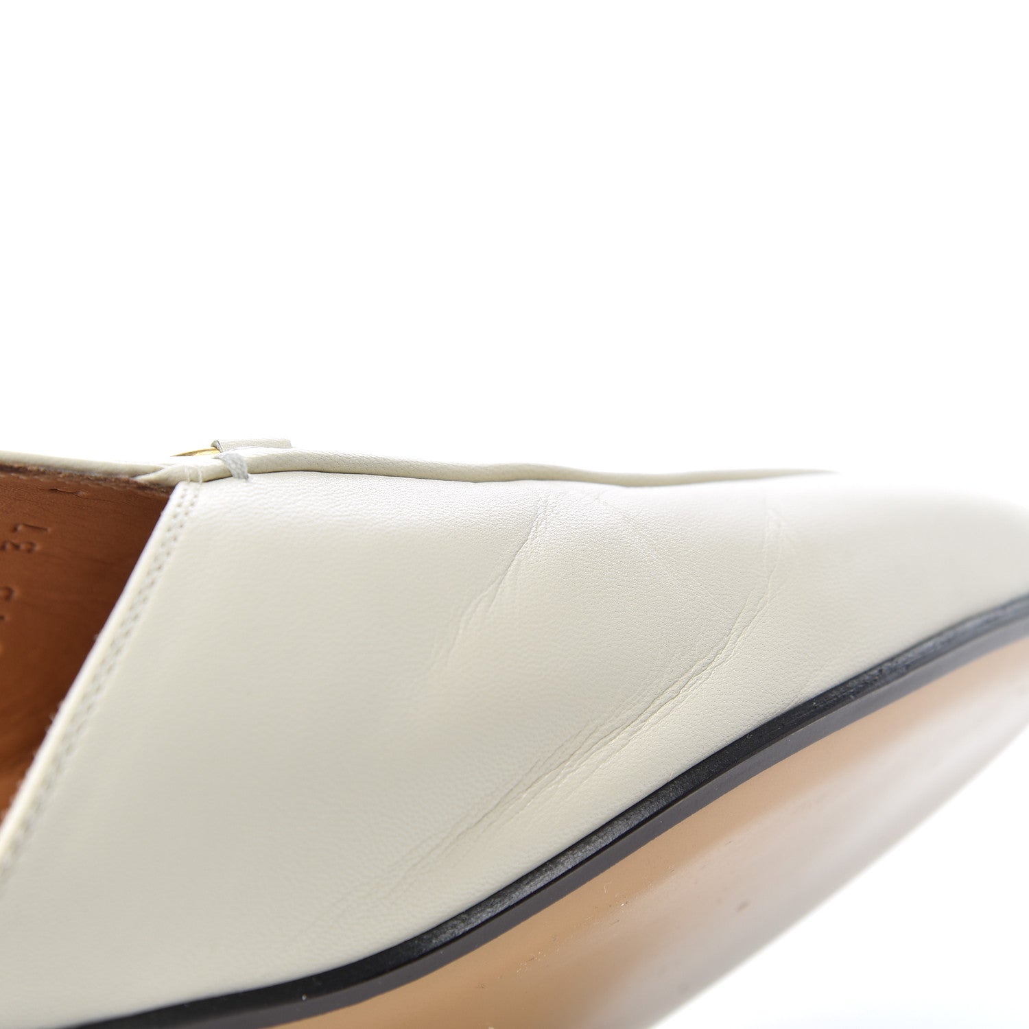 Gucci Malaga Kid Womens Princetown Slippers 37 Mystic White 11 of 17